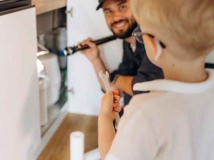 SnoFalls Plumbing LLC step-by-step service process — professional quality from start to finish